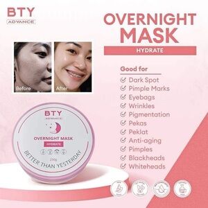 Ty Advance Overnight Mask - Pink and White
